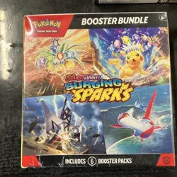 LOT OF 3 - Pokemon TCG Scarlet Violet Surging Sparks ETB + 2 Booster Bundles - Image 2