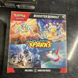 LOT OF 3 - Pokemon TCG Scarlet Violet Surging Sparks ETB + 2 Booster Bundles - Image 3
