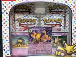 Pokemon TCG Scarlet and Violet - 151 Alakazam ex Collection Box - 4 Packs 820650855269 - Image 3