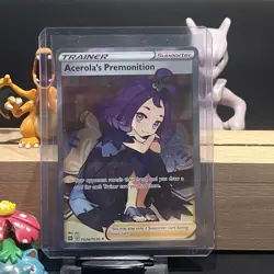 Acerola's Premonition Pokemon Brilliant Stars Trainer Gallery TG24/TG30 Full Art - Image 1
