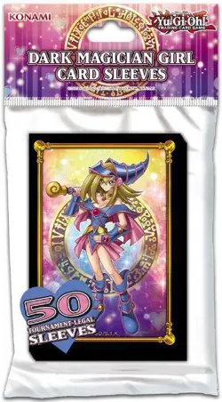 Yu-Gi-Oh! 50 Dark Magician Girl Card Sleeves - Image 1