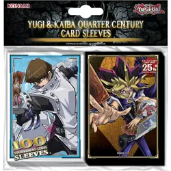 Yu-Gi-Oh! Yugi & Kaiba Quarter Century Card Sleeves 50/50 - Image 1
