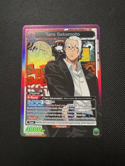 Union Arena UE19BT Sakamoto Days Taro Sakamoto UE19BT/SMD-1-051 Super Rare NM - Image 1