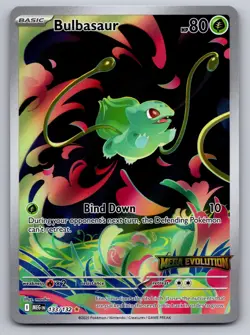 Bulbasaur - (Mega Evolution Stamped) 133/132 Miscellaneous Cards & Products Holo - Image 1