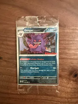 Sealed Pokemon Gengar Holo GameStop Promo Card Perfect Order Near Mint 050/088 - Image 1