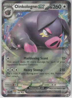 Oinkologne ex Holo Double Rare Prize Pack Series Cards 158/198 NM - Image 1
