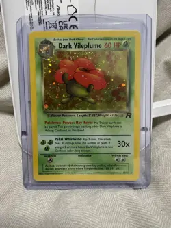 Dark Vileplume Holo 13/82 Team Rocket - Rare Vintage 2000 WOTC Pokemon Card - NM - Image 2