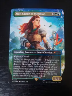 Aloy, Savior of Meridian 2221 - PlayStation Secret Lair Drop - SLD - MTG - Image 1
