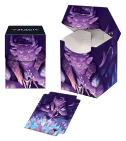 Ultra Pro Magic The Gathering Streets of New Capenna 100+ Deck Box featuring Hen - Image 1