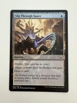 Slip Through Space MTG Magic the Gathering Card LP Lightly Played OGW - Image 1