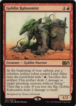 Goblin Kaboomist R Magic 2015 (M15) 144 - LP - Image 1
