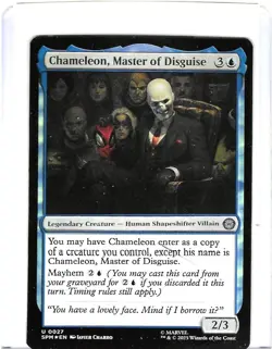 Chameleon, Master of Disguise #27 Foil U- NM - Magic the Gathering - MTG - Image 1