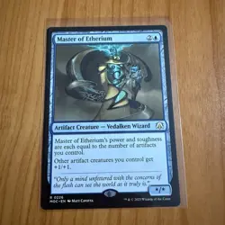 Master Of Etherium - N/M - March Of The Marchine Magic The Gathering MTG - Image 1