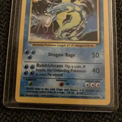 Pokemon Gyardos Base Set 6/102 Holographic Unlimited Rare Vintage Card WOTC - Image 3