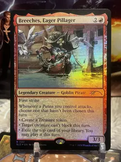 MTG | Breeches, Eager Pillager ✨FOIL✨ (Secret Lair Jesper Ejsing) - Image 1