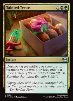 MTG Magic TMT TMNT - 1x EN NM 0170 U Tainted Treats - Image 1