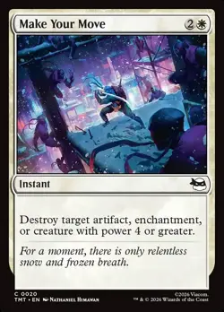 MTG Magic TMT TMNT - 1x EN NM 0020 C Make Your Move - Image 1