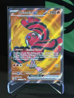 Oricorio EX 110/094 Full art Phantasmal Flames Pokemon TCG NM - Image 1
