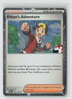 Ethan's Adventure #165/182 Prize Pack Uncommon Cosmos Holo Pokemon TCG NM - Image 1