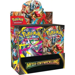 Pokemon Mega Entwicklung Booster Display deutsch - Image 1