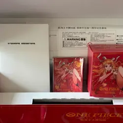 One Piece Card Game Chinese Nami 1st Anniversary Set Exclusive Gift Box JAPAN - Image 4