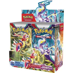 Pokemon Karmesin & Purpur 36 Booster Display deutsch 820650465697 - Image 1