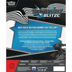 Pokemon Karmesin & Purpur Schwarze Blitze Binder Kollektion deutsch - Image 2