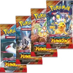 Pokemon Karmesin & Purpur Sturmische Funken Booster Display deutsch - Image 2