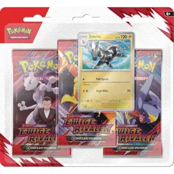 Pokemon Karmesin & Purpur Ewige Rivalen Zebritz 3 Pack Blister deutsch - Image 1