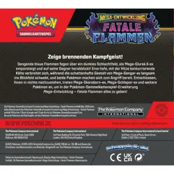 Pokemon Mega Entwicklung Fatale Flammen Booster Display deutsch - Image 2