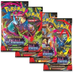 Pokemon Mega Entwicklung Fatale Flammen Booster Display deutsch - Image 3