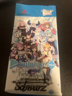 2016 Bushiroad Hololive Production Vol.2 Weiss Schwarz Booster Pack Sealed 4573592711297 - Image 2