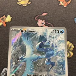 Articuno 161/159 NM -Illustration Rare Pokemon Card- Journey Together (7z) - Image 2