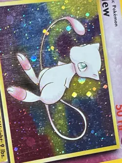 Pokemon Black Star Promo #9 Mew Holo Card 2000 WOTC TCG - Image 4