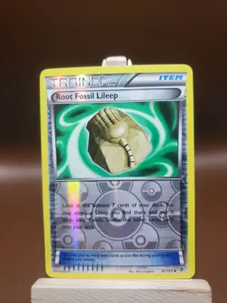 MP Root Fossil Lileep 87/101 Reverse-Holo Pokemon Card - Image 1
