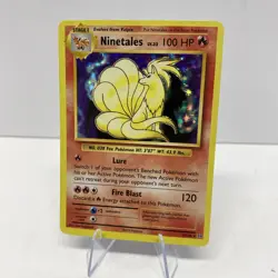 Ninetales 16/108 Holo Rare Pokemon XY Evolutions Card 2016 Foil- NM - Image 1