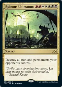 mtg magic ruinous ultimatum desastreux ENGLISH ikoria - Image 1