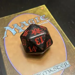 Magic The Gathering Ravnica Allegiance Rakdos Spindown Die Red Black - Image 2
