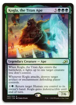 Kogla, the Titan Ape #162 (Foil) (NM) Ikoria IKO Magic MTG - Image 1