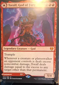 MTG Toralf, God of Fury Kaldheim Regular - Image 1