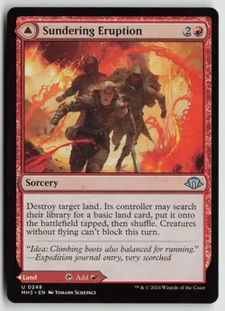 Sundering Eruption Lightly Played 248 Modern Horizons 3 MTG - Image 1
