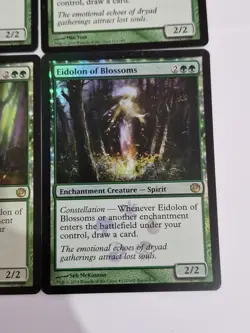 Eidolon of Blossoms X1 - Journey into Nyx -Green Rare - NM- Condition - MTG - Image 2