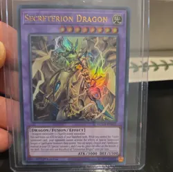 YU-GI-OH DUAD-EN037 Secreterion Dragon Ultra Rare 1st Edition NM - Image 1