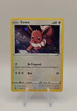 Eevee SWSH127 SWSH: Sword & Shield Promo Cards Holo Swirl 🍥 - Image 1