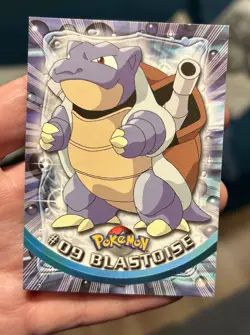 Blastoise #09 & Wartortle #08 1999 - Topps Pokemon Animation Blue Label Non Holo - Image 2