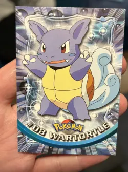 Blastoise #09 & Wartortle #08 1999 - Topps Pokemon Animation Blue Label Non Holo - Image 3