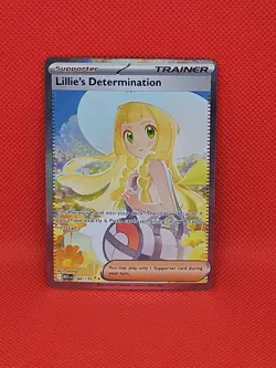 Lillie's Determination 184/132 ME01: Mega Evolution SIR Pokemon TCG Holo - Image 1