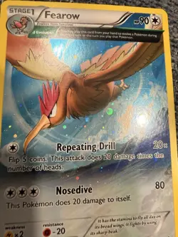 Pokemon TCG XY Fearow XY57 Promo Stage 1 Regular English 2015 - Image 5