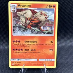 Pokemon TCG Arcanine Cosmos Holo (22/214) Blister Exclusive Promo NM - Image 1