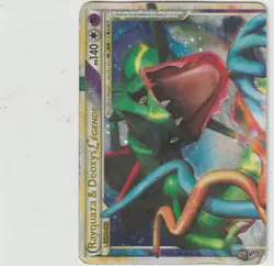 x1 Cartes Pokemon Rayquaza & Deoxys LEGEND (UD 89/90) GOOD - Image 1